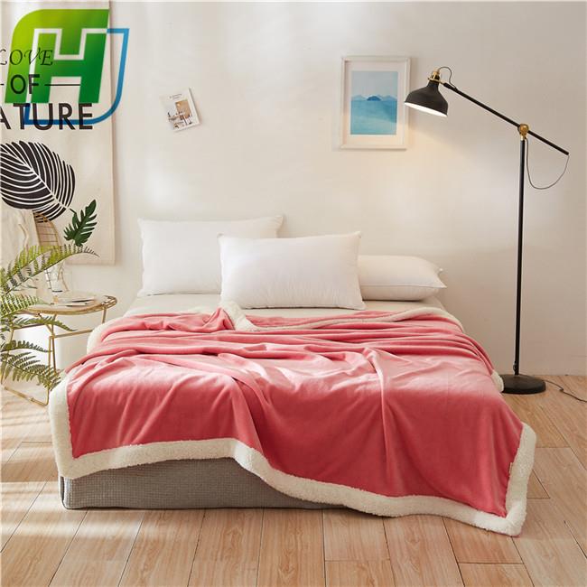 Flannel sherpa blanket (3)