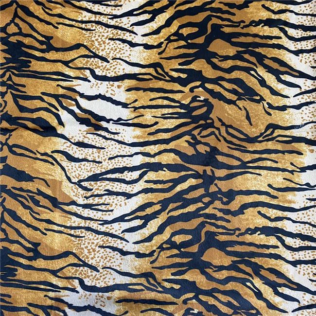 Print plush fabric_副本