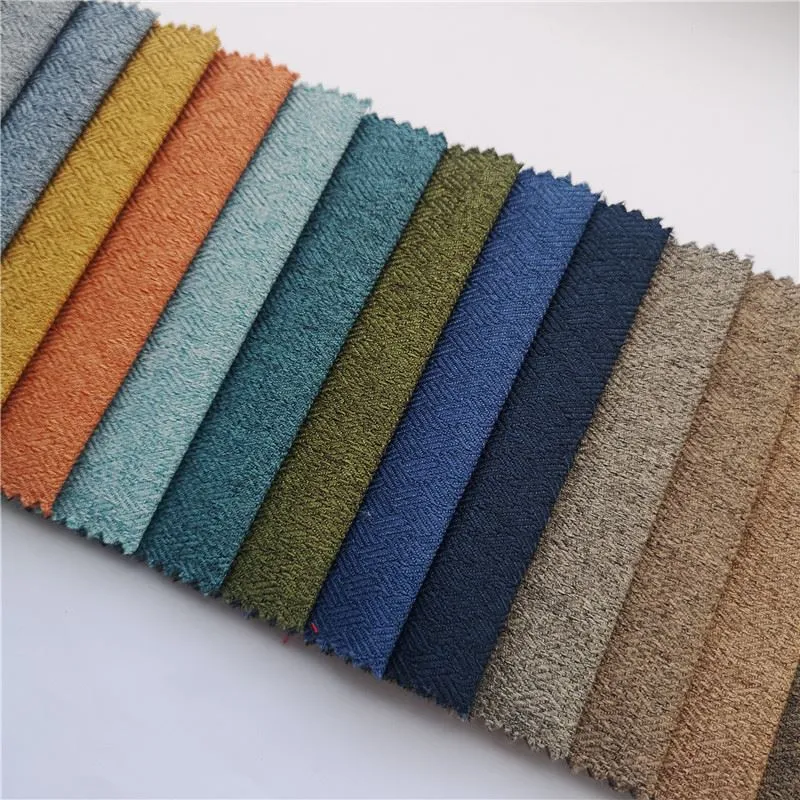 Plain linen sofa fabric