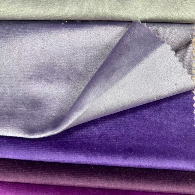 Flat Holland Velvet Fabric detail Flat Holland Velvet Fabric detail