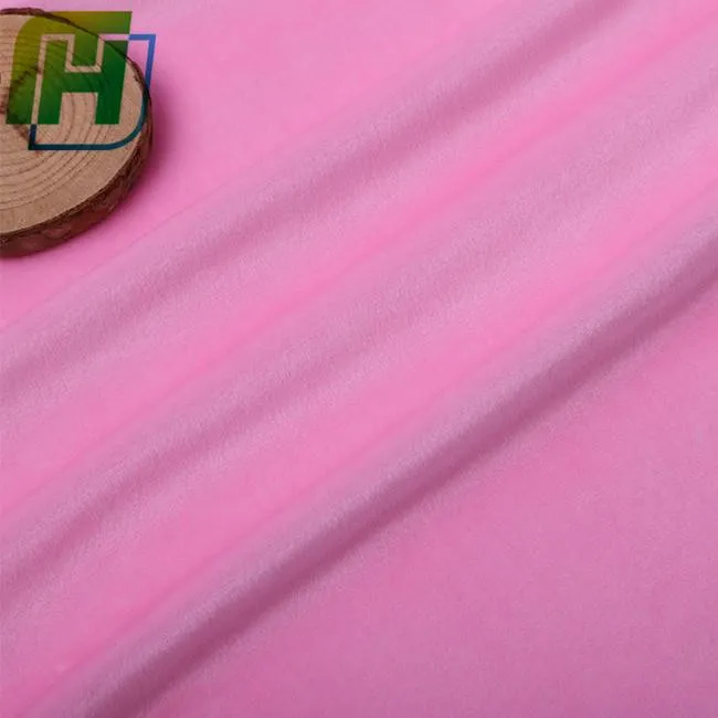 Rožnata tkanina Minky