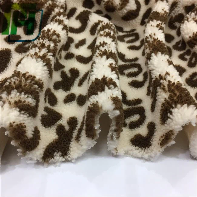 Printed Sherpa Fleece Fabric