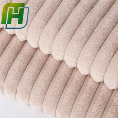 Lahka kamela Stripe Plush Fleece