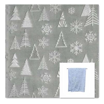 Božični flanelasti flis